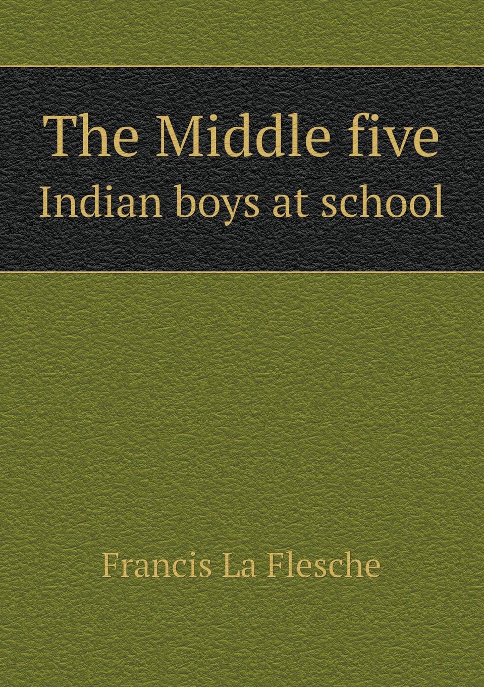 The Middle five Indian boys at school Books
