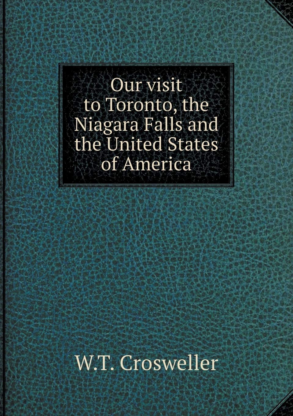 Our visit to Toronto, the Niagara Falls and the United States of America Books
