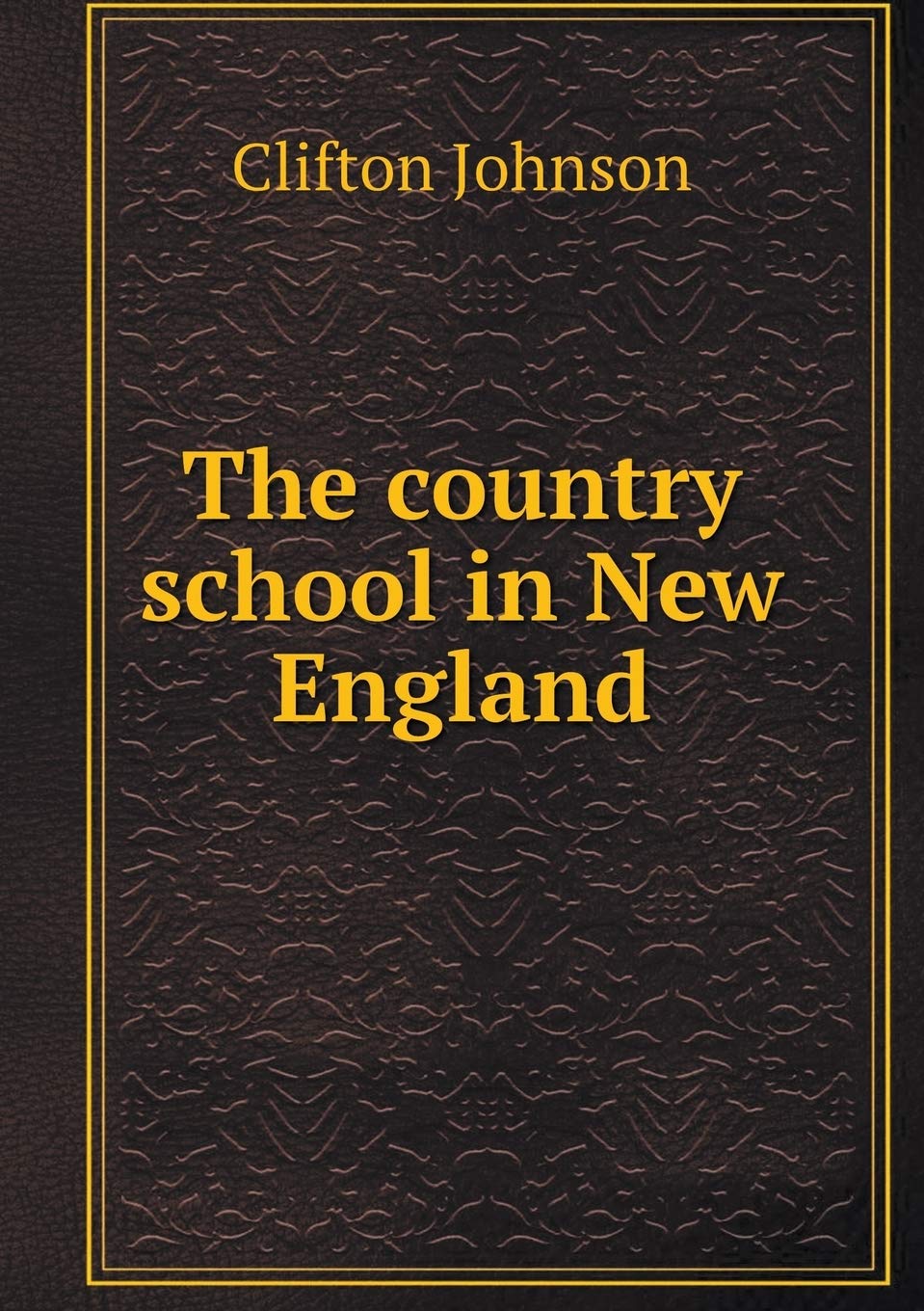 The country school in New England Politics & History