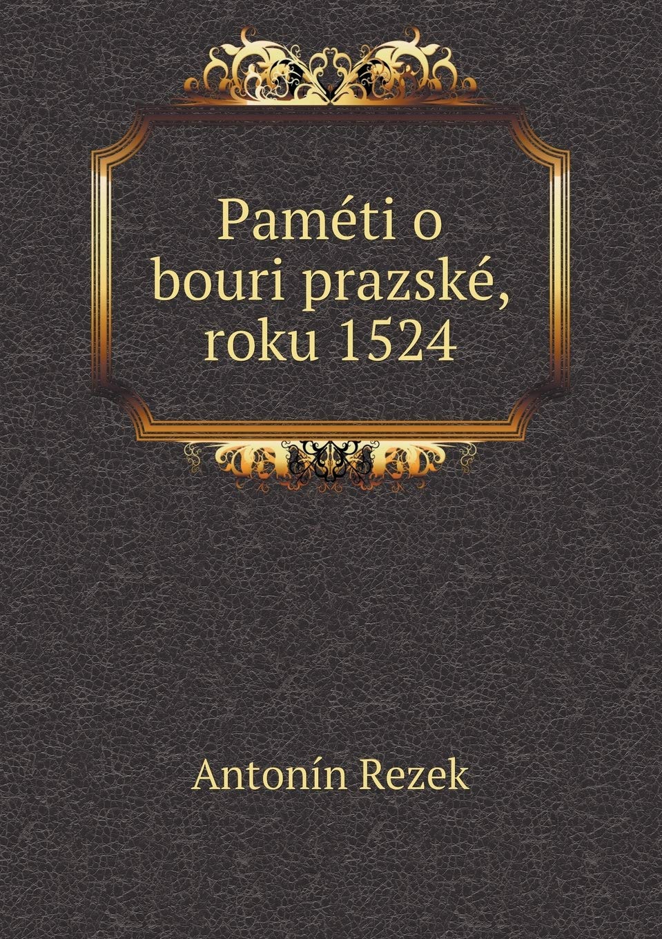 Paméti o bouri prazské, roku 1524 Books