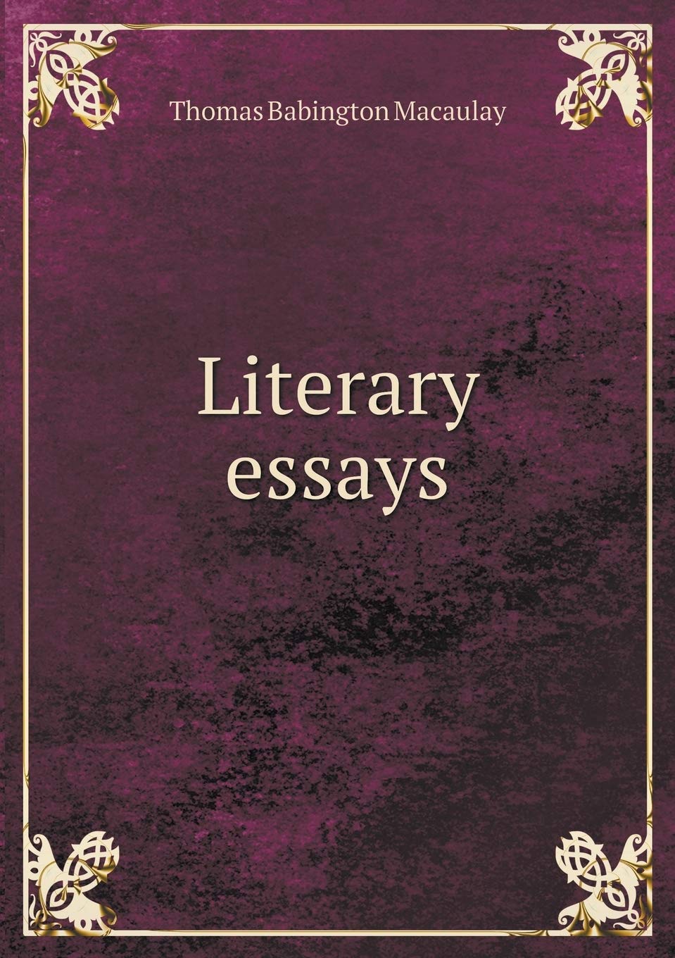 Literary Essays Books