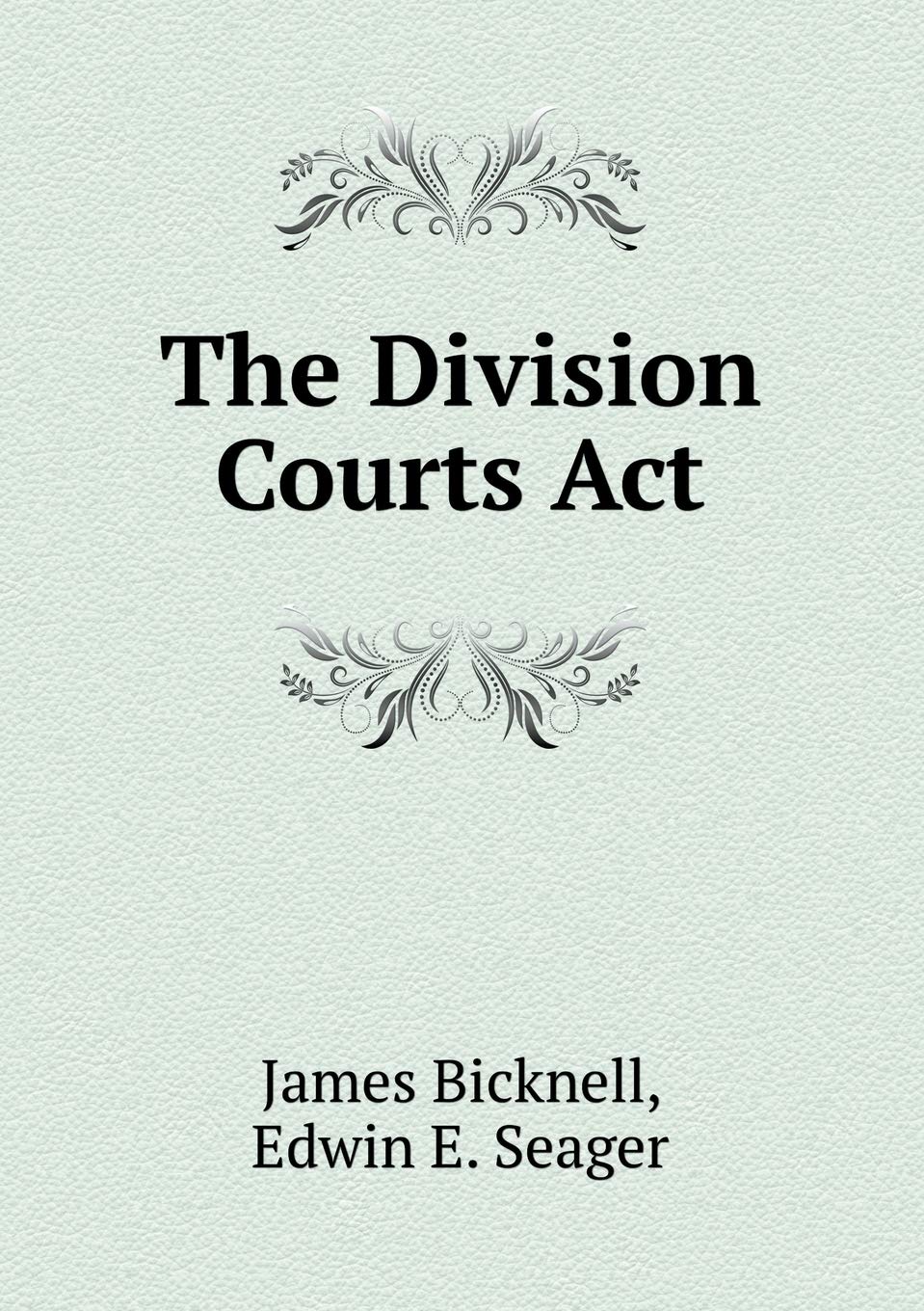 Product Image: The Division Courts Act