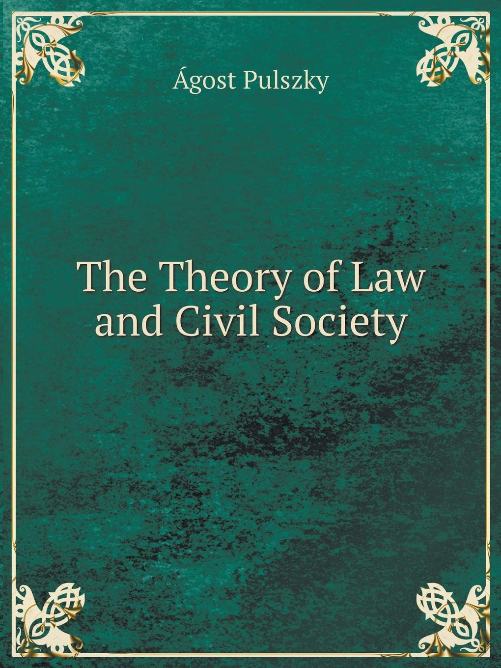 The Theory of Law and Civil Society Law