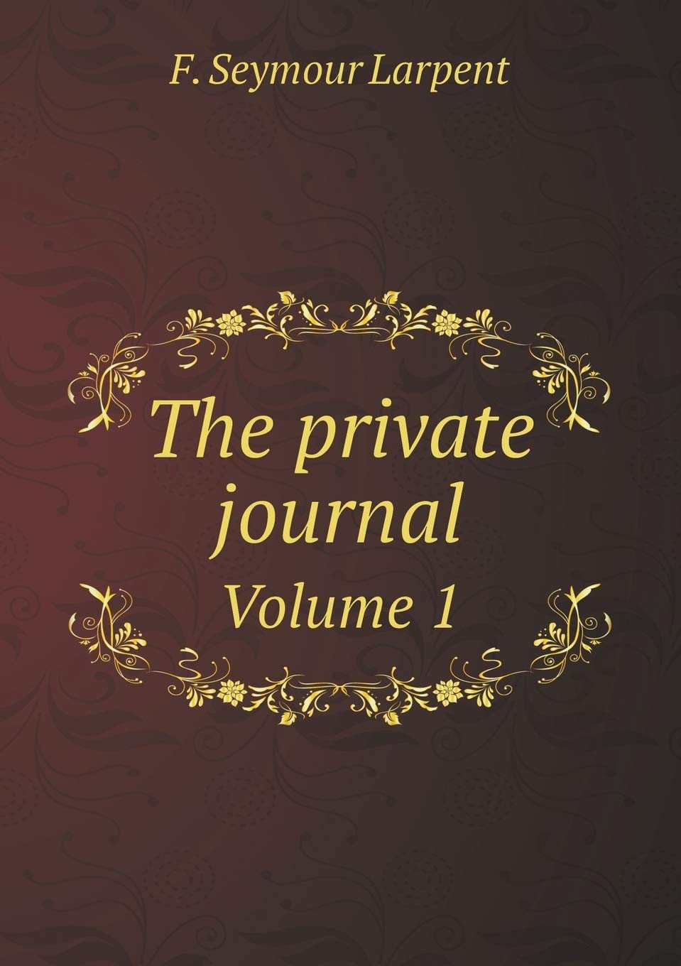 Product Image: The private journal Volume 1