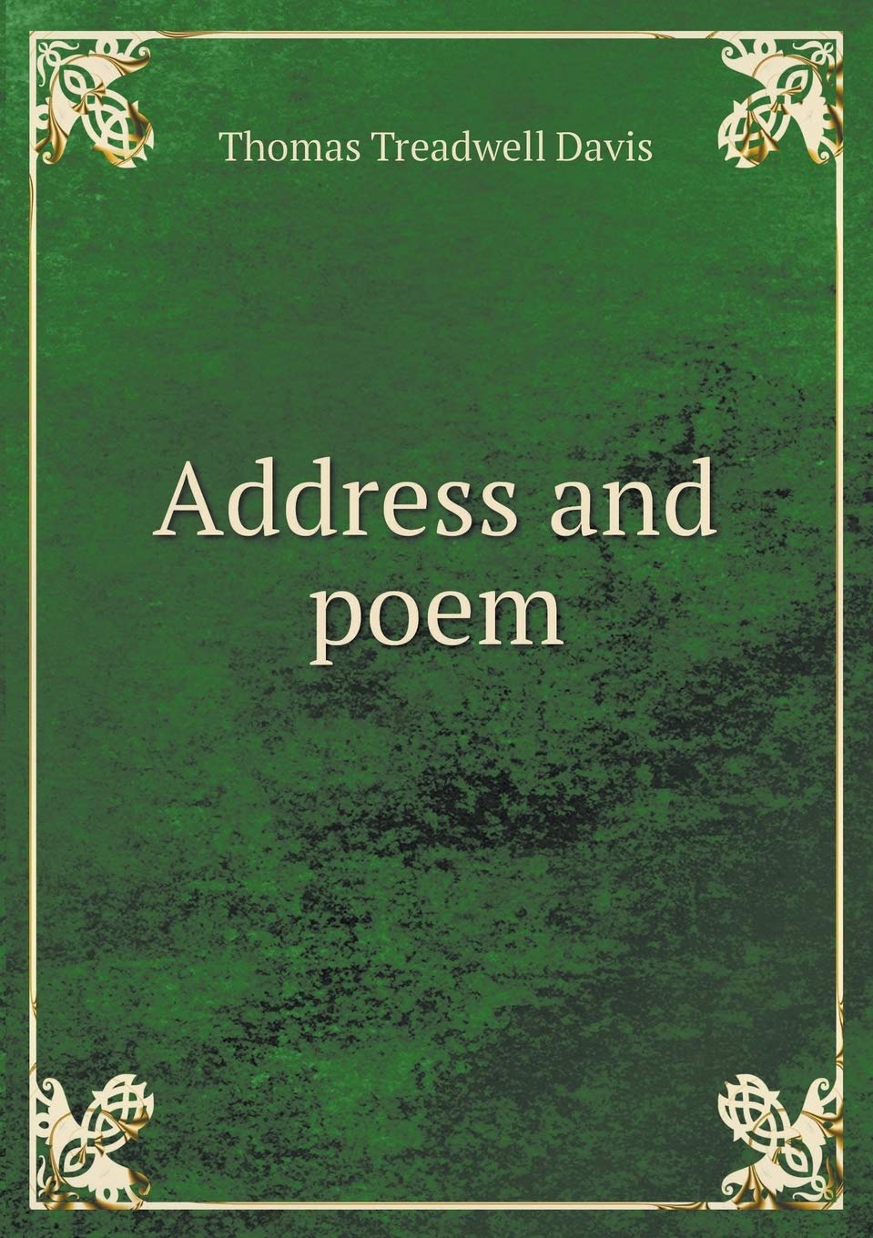 Product Image: Address and poem