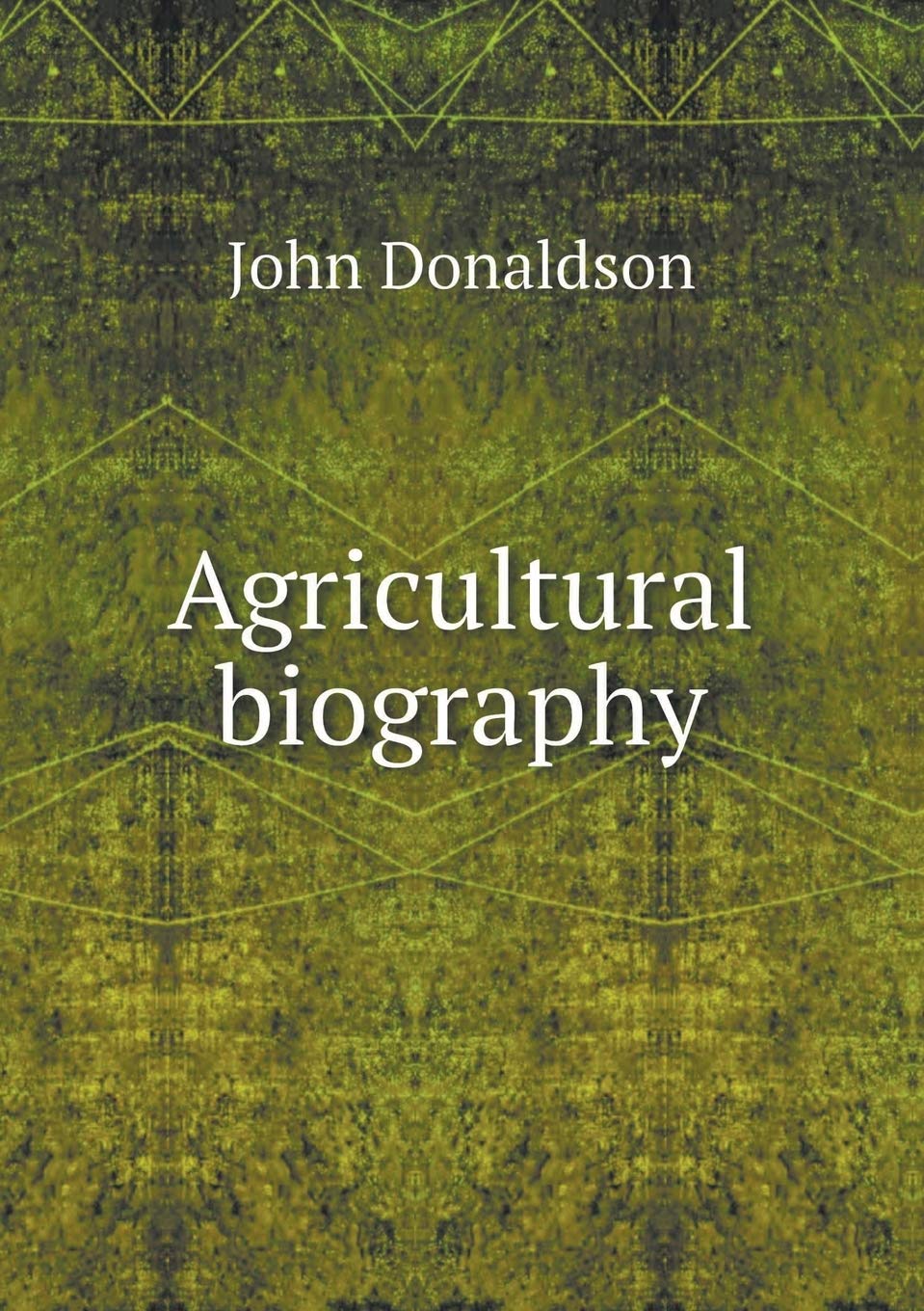 Product Image: Agricultural biography