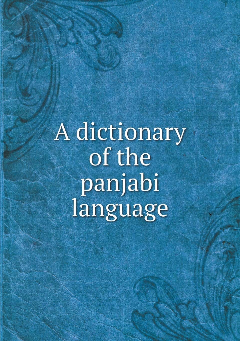 A dictionary of the panjabi language Books