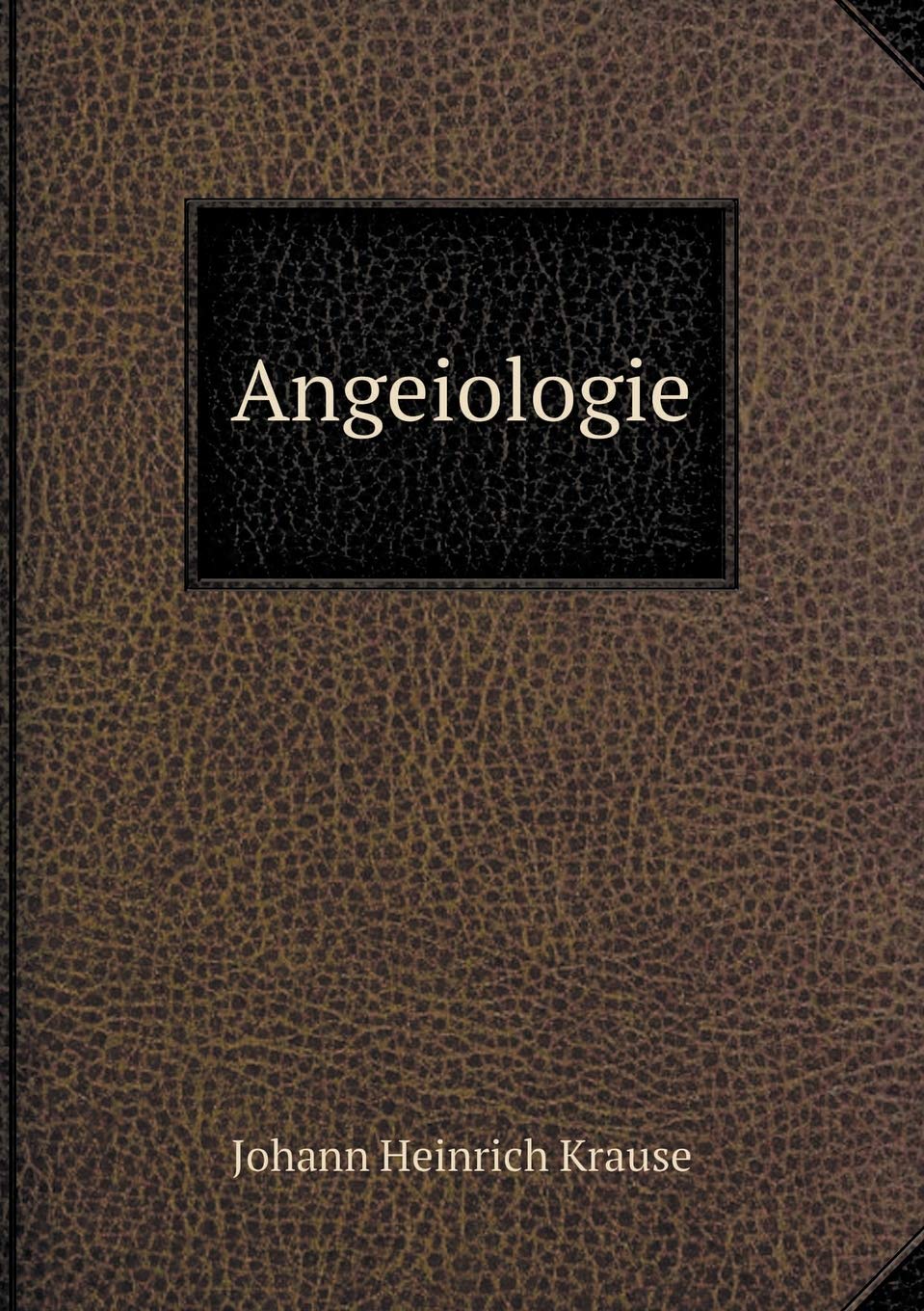 Angeiologie Books