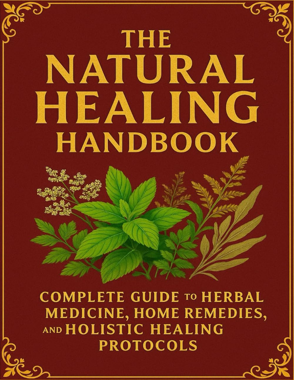 The Natural Healing Handbook ; Complete Guide to Herbal Medicine, Home Remedies, and Holistic Healing Protocols Health, Nutrition & Fitness