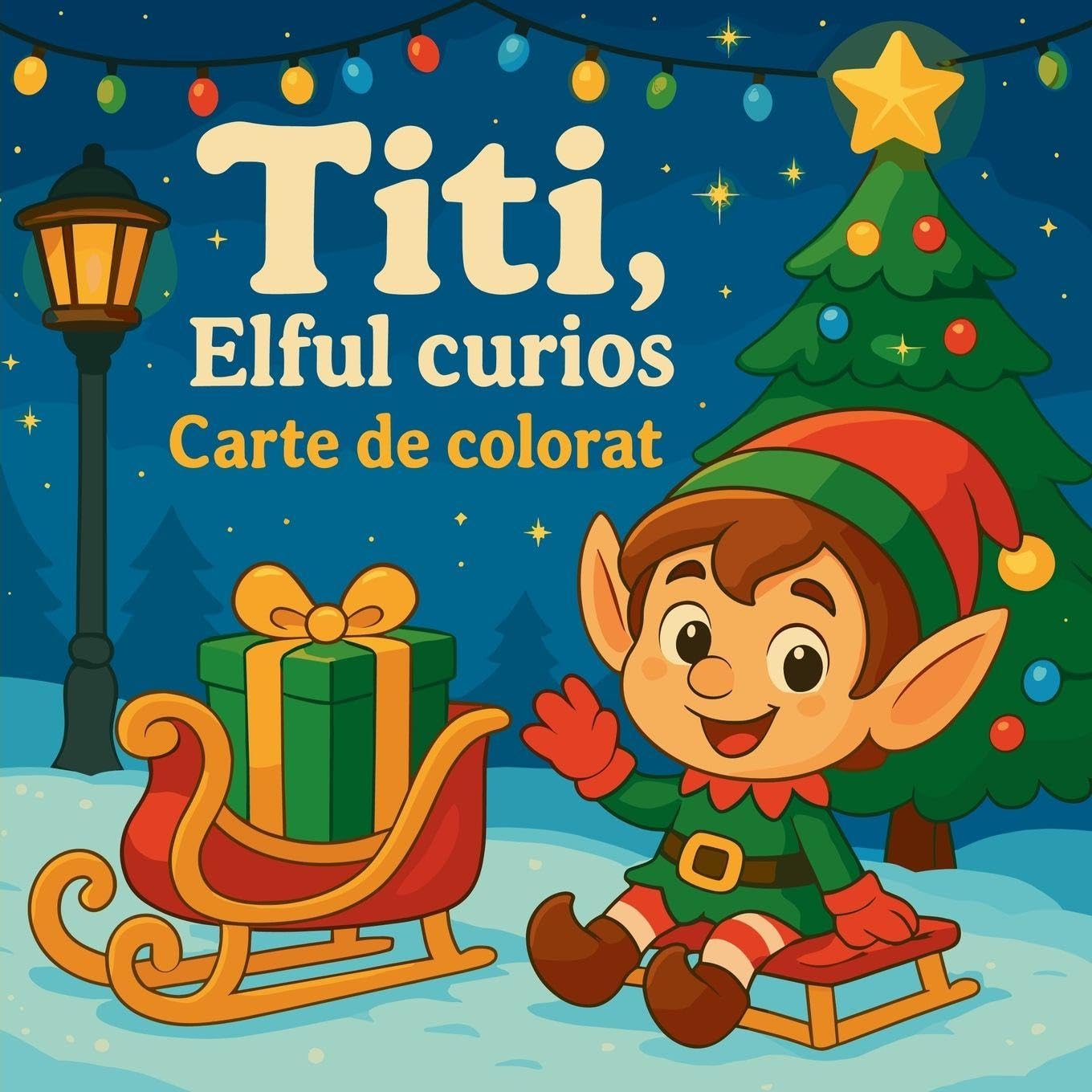 Titi, Elful curios - Carte de colorat Tiptoi & Games