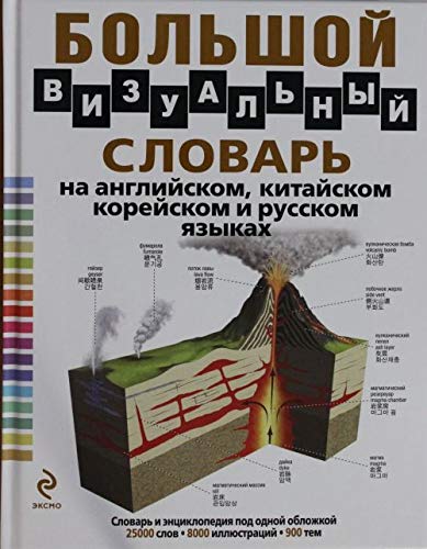 Bolshoj vizualnyj slovar na anglijskom, kitajskom, korejskom i russkom jazykakh Books