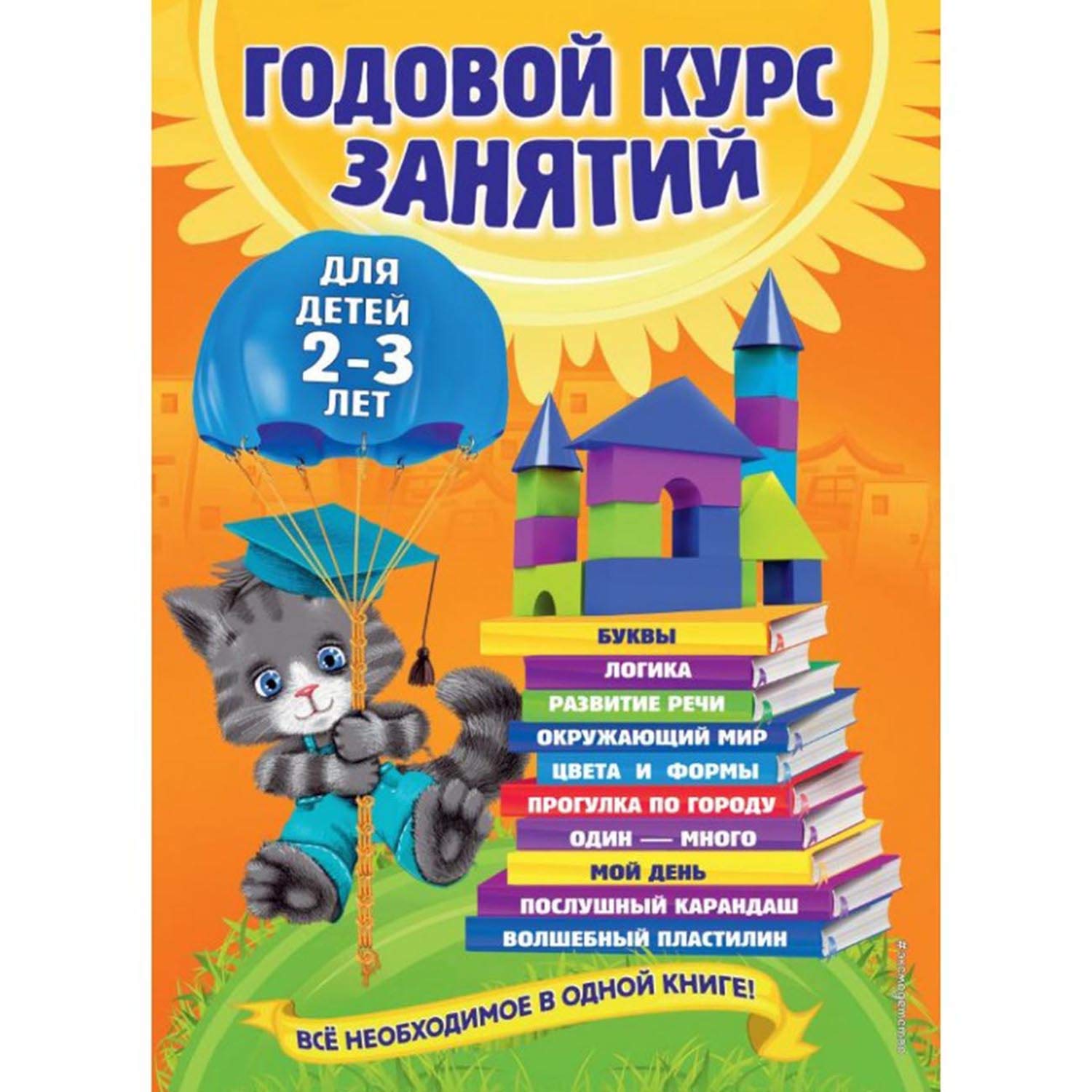 Godovoj kurs zanjatij: dlja detej 2-3 let Books