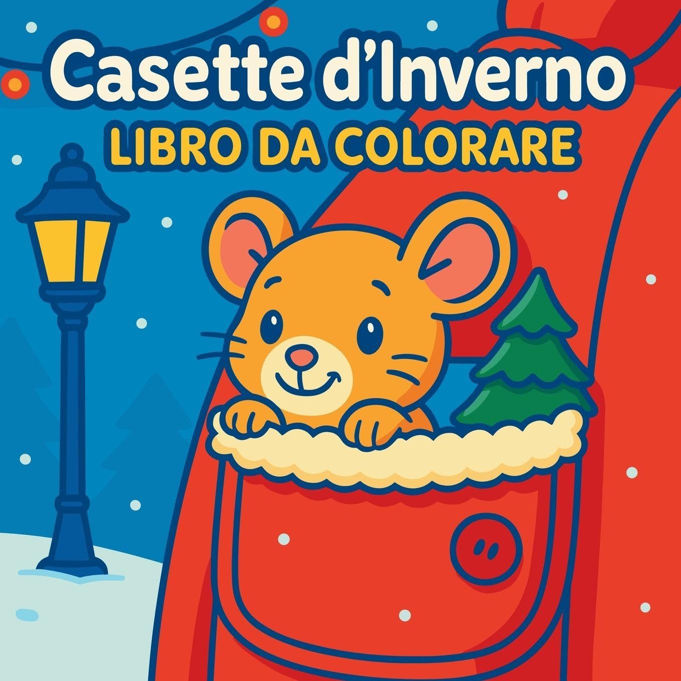 Casette d'inverno - Libro da colorare per bambini Tiptoi & Games
