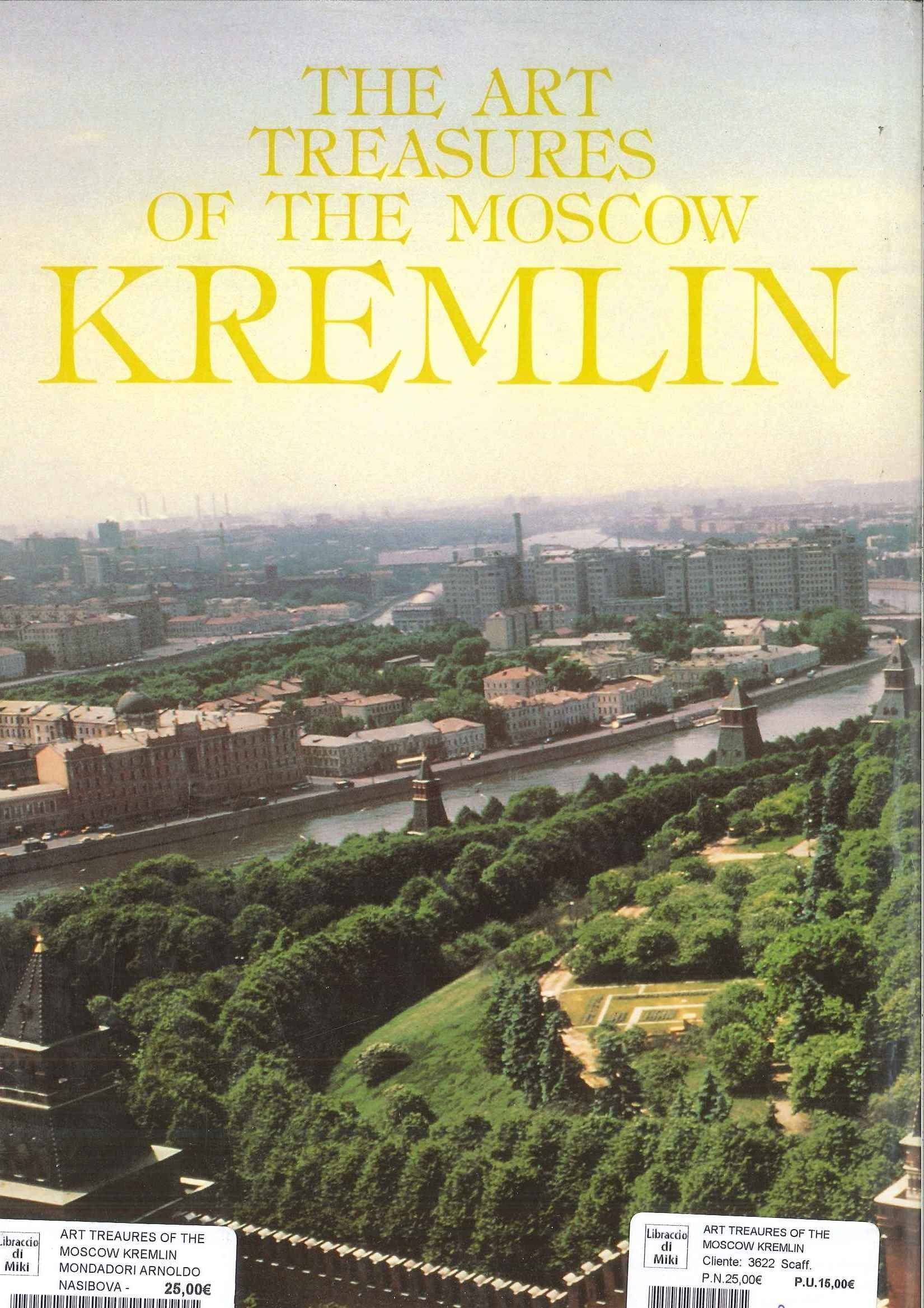 THE ART TREASURES OF THE MOSCOW KREMLIN book
