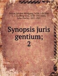 Synopsis Juris Gentium Books
