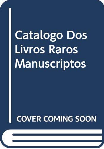 Product Image: Catalogo Dos Livros Raros Manuscriptos