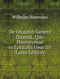 Product Image: De Oratorio Genere Dicendi Quo Hieronym