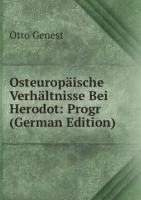 Osteuropäische Verhältnisse Bei Herodot: Progr (German Edition) Books