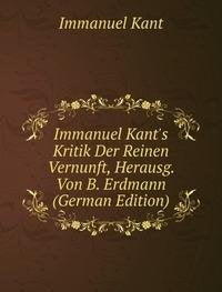 Product Image: Immanuel Kant's Kritik Der Reinen Vernunft