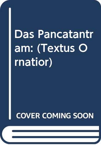 Das Pañcatantram: (Textus Ornatior) Books