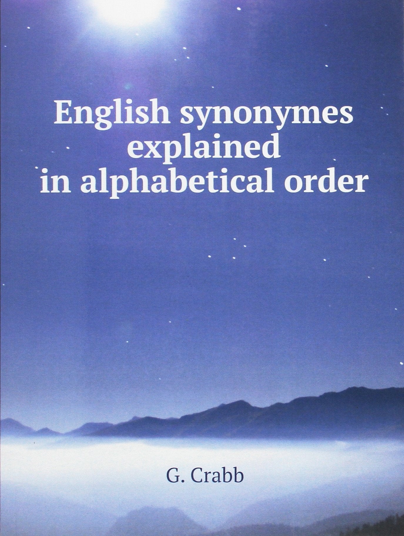 Product Image: English Synonymes Explained in Alphabet