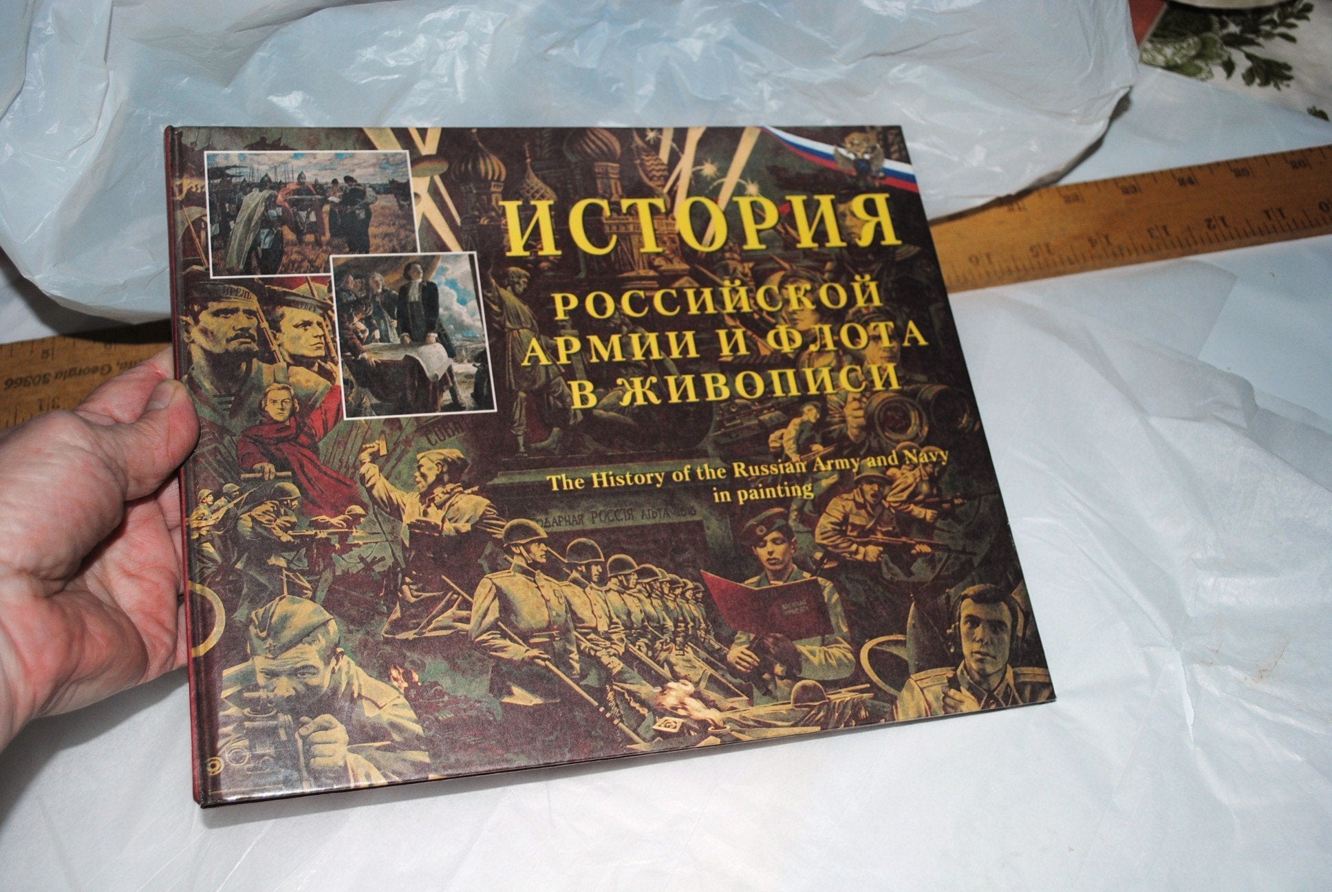 History of the Russian Army and Navy in Painting : Album of Illustrations (English and Russian Edition) Books