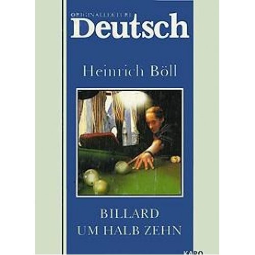 Billard um halb Zehn Books