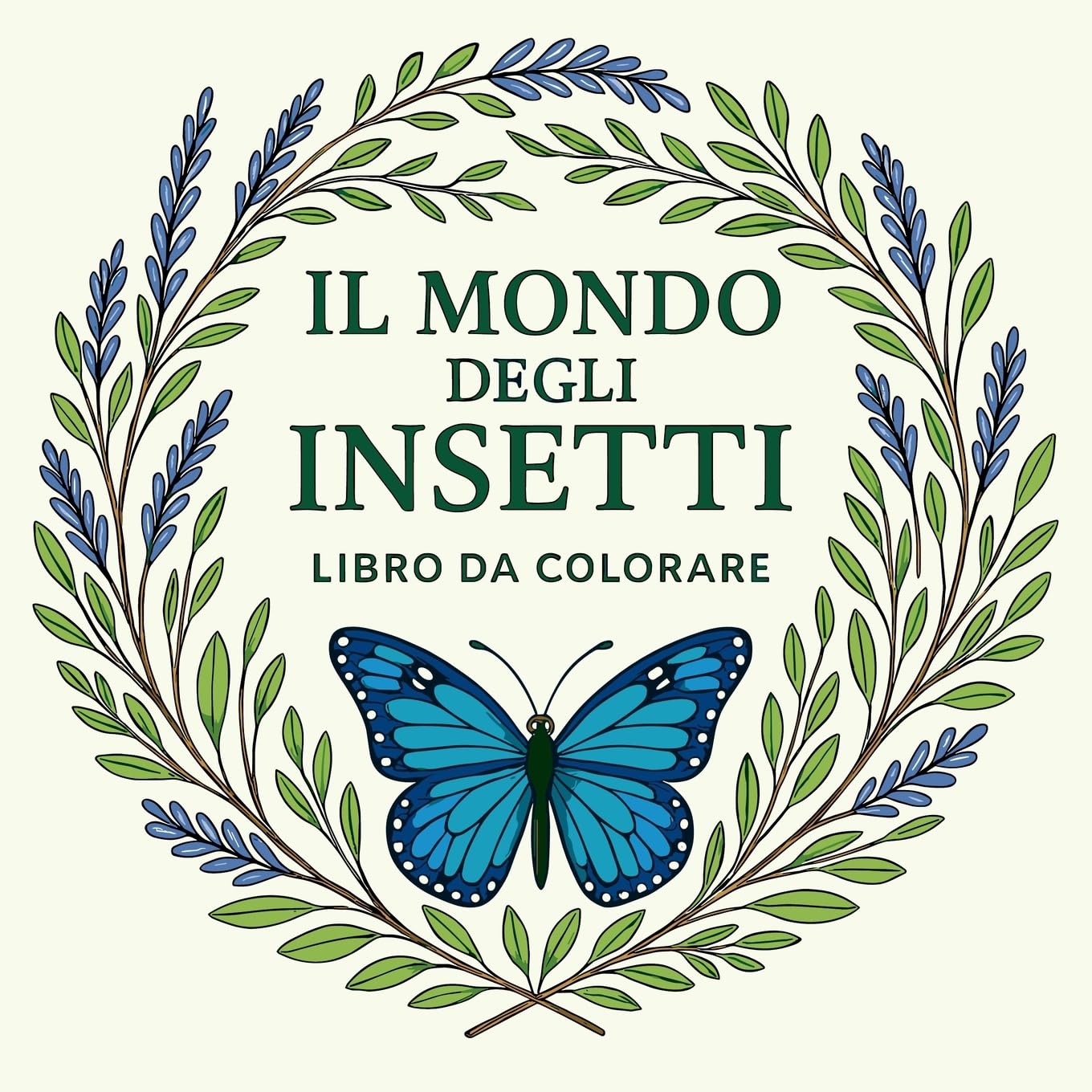Il Mondo degli Insetti - Libro da colorare Leisure, Home & Garden