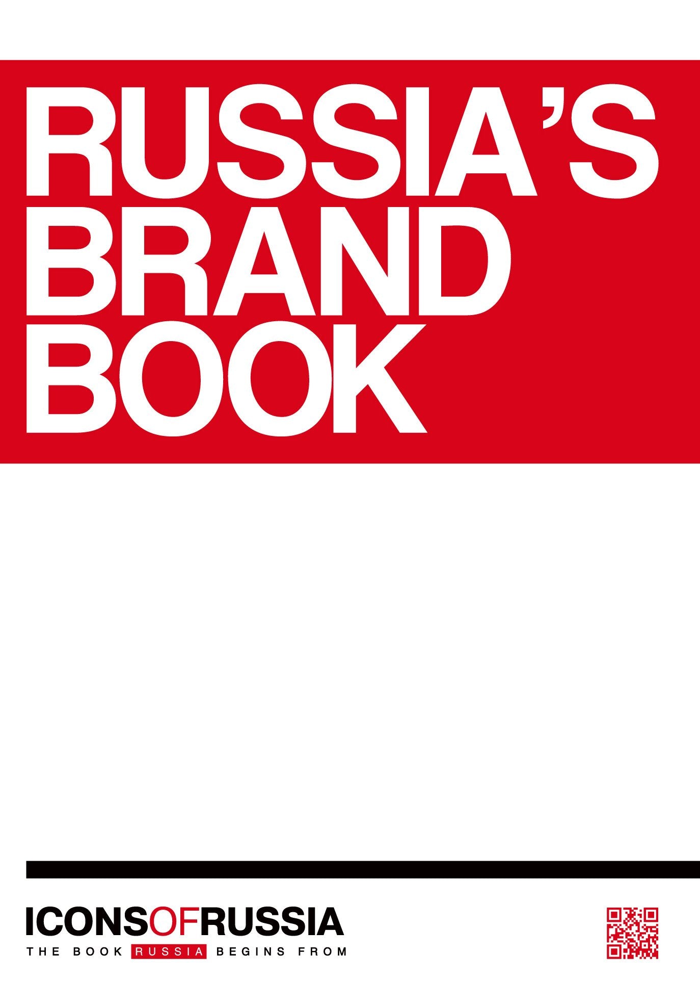 Biblioteka MRP. Icons of Russia. Russia's brand book (angl.versiya) Books