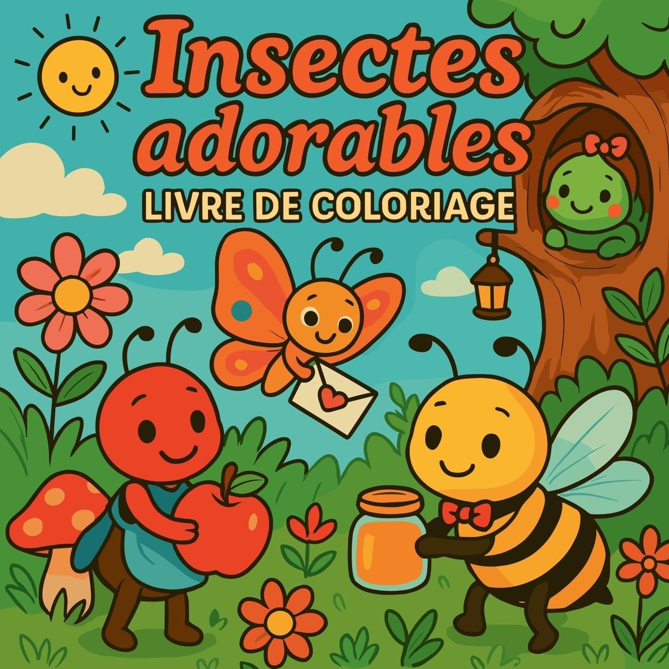 Insectes adorables - Livre de coloriage Tiptoi & Games