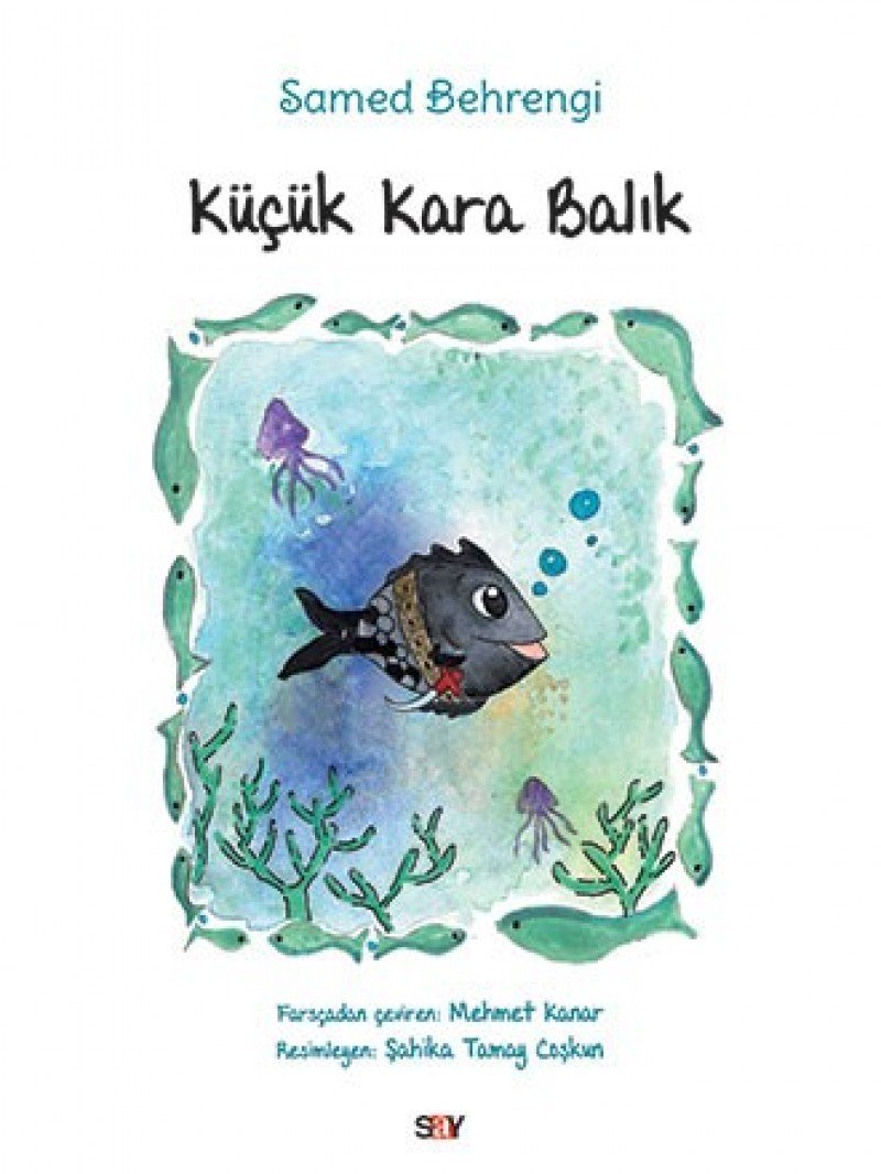 Kucuk Kara Balik-Renkli Buyuk Boy Books