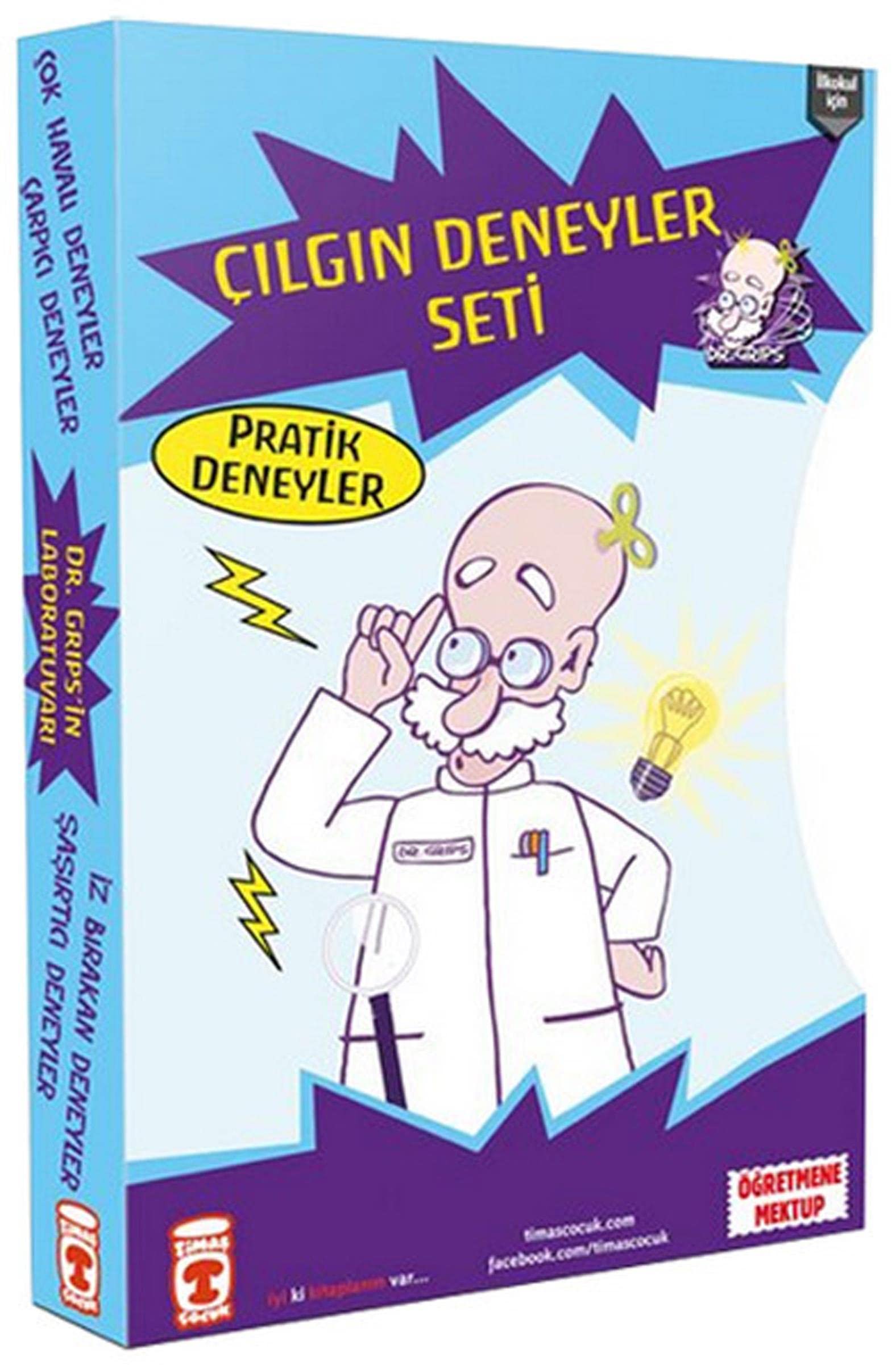 ÇILGIN DENEYLER SETİ PRATİK DENEYLER Learning & Reference