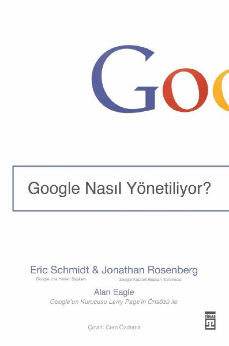 Product Image: Google Nasil Yönetiliyor