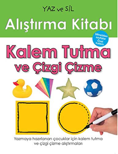 Yaz ve Sil Alistirma Kitabi - Kalem Tutma ve Cizgi Cizme Books
