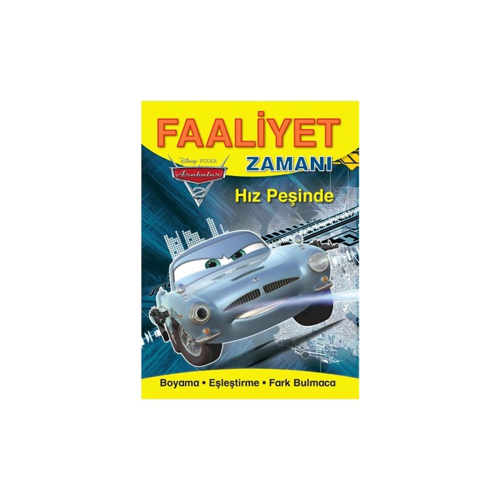 Disney Arabalar 2 - Hız Peşinde: Faaliyet Zamanı: Boyama, Eşleştirme, Fark Bulmaca Contemporary literature