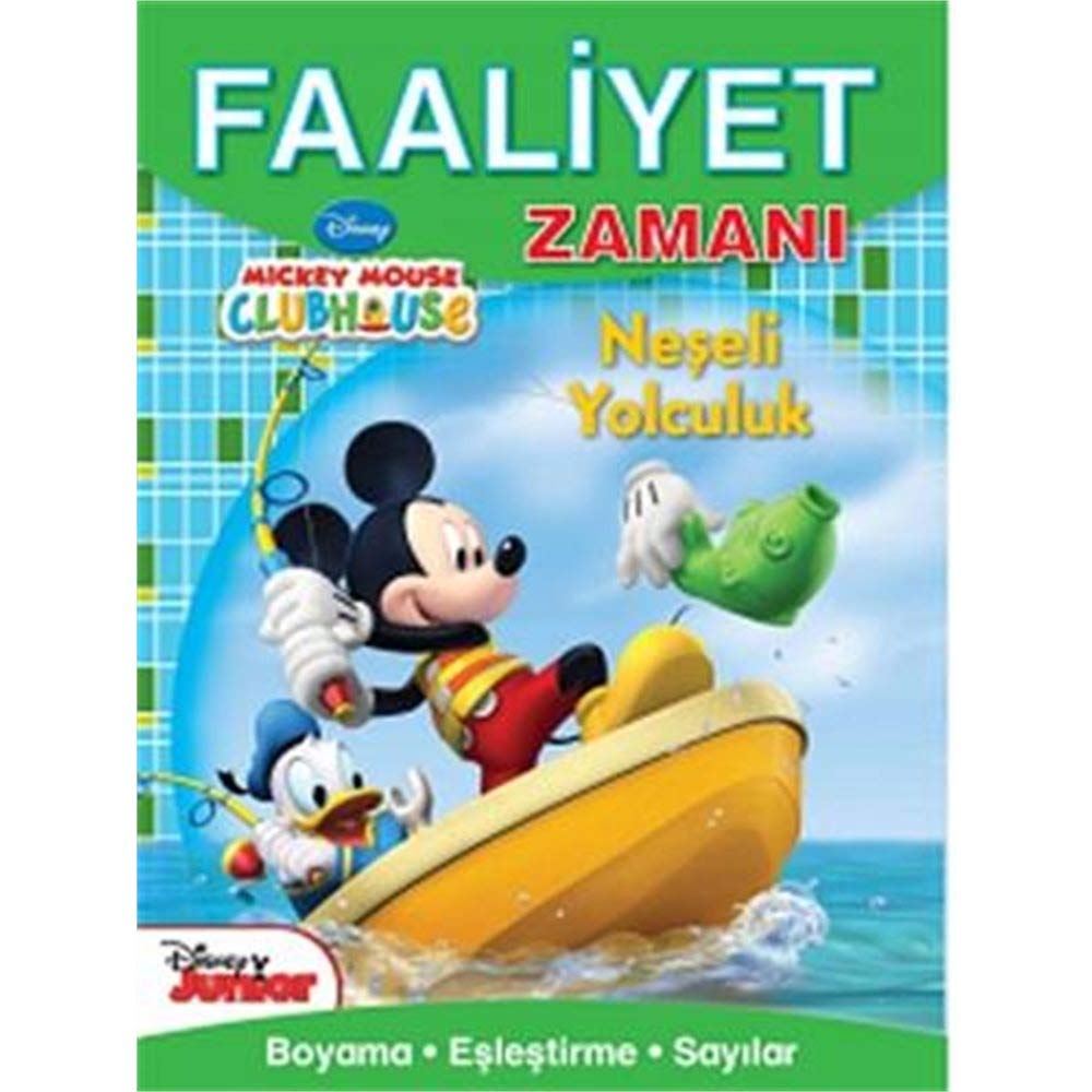 Mickey Mouse Club House - Neşeli Yolculuk: Faaliyet Zamanı: Boyama, Eşleştirme, Sayılar Fairy Tales & Legends