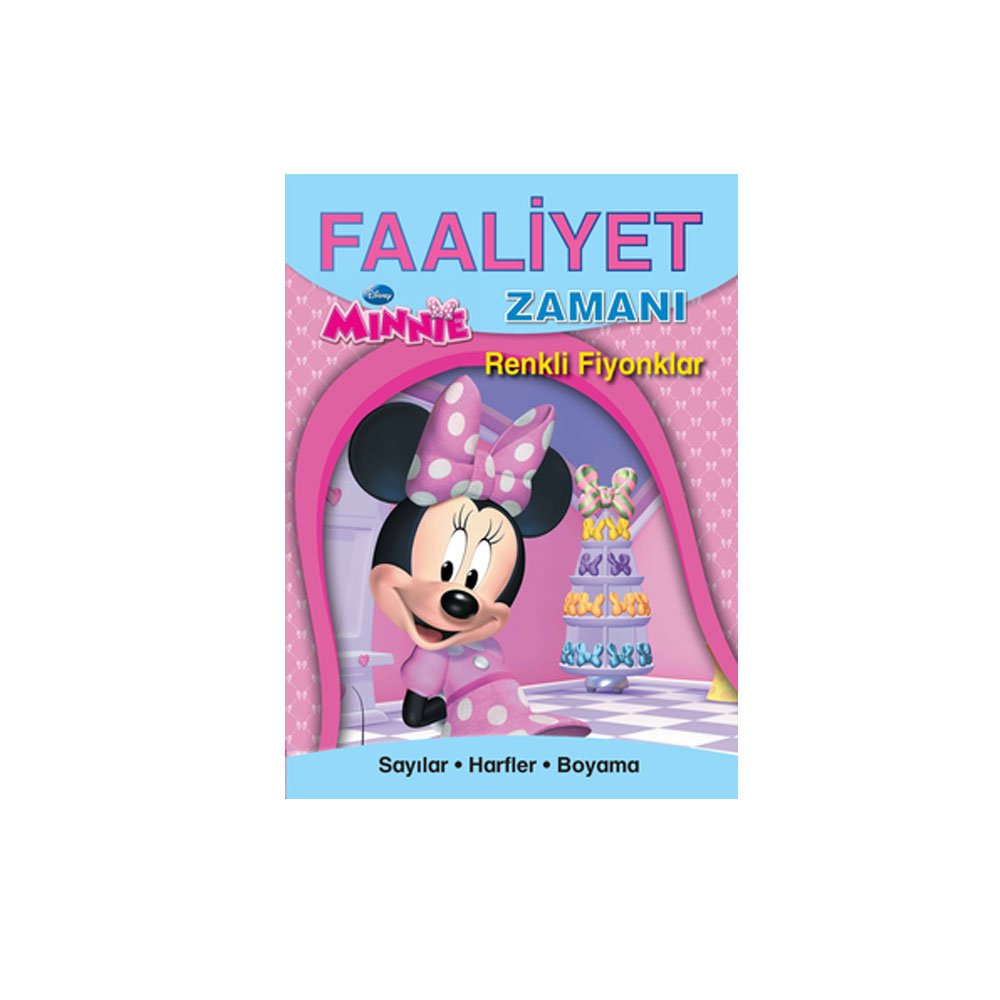 Disney Minnie Renkli Fiyonklar - Faaliyet Zamanı: Sayılar - Harfler - Boyama Contemporary literature