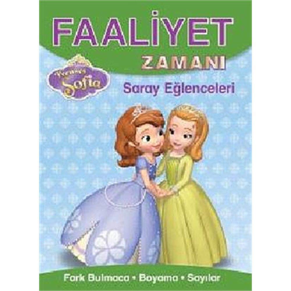 Disney Prenses Sofia Saray Eğlenceleri - Faaliyet Zamanı: Fark Bulmaca - Boyama - Sayılar Contemporary literature