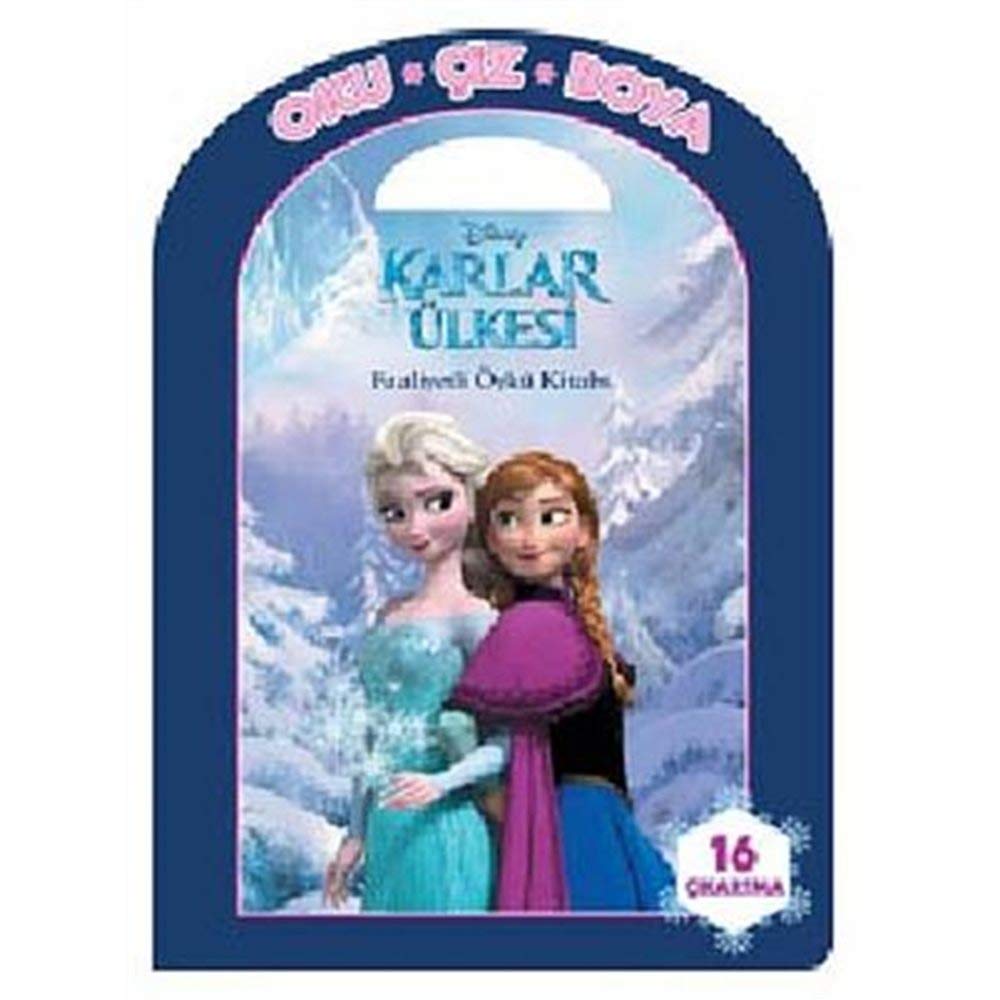 Disney Karlar Ülkesi - Oku Çiz Boya: Faaliyetli Öykü Kitabı Contemporary literature