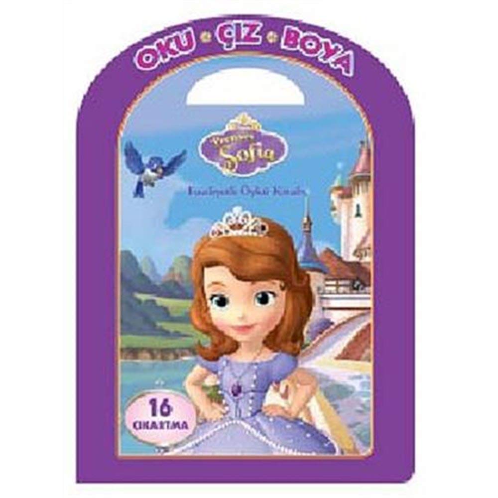 Disney Prenses Sofia: Oku - Çiz - Boya Faaliyetli Öykü Kitabı Contemporary literature