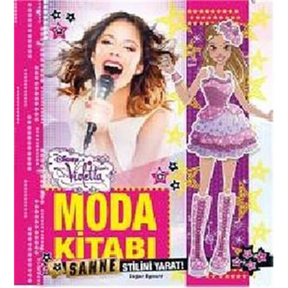 Disney Violetta Moda Kitabı - Sahne Stilini Yarat Contemporary literature