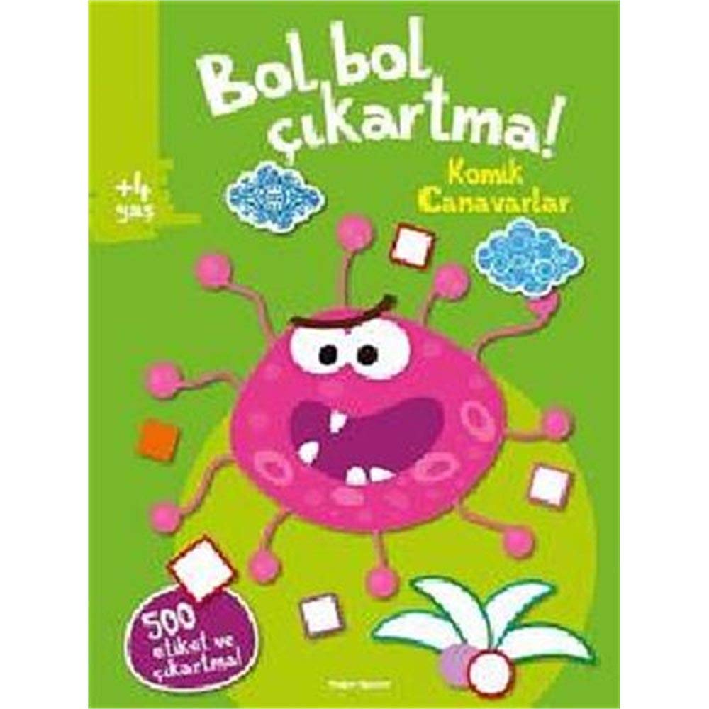 Bol Bol Çıkartma - Komik Canavarlar: 500 Etiket ve Çıkartma Contemporary literature