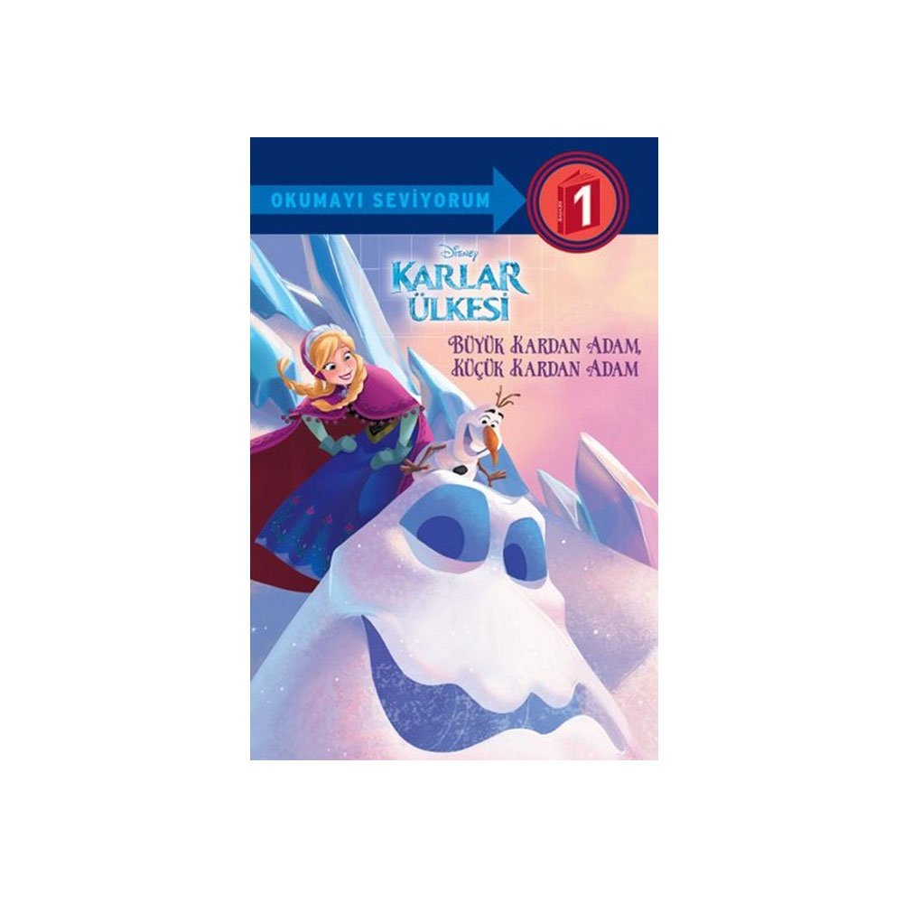 Disney Karlar Ülkesi - Büyük Kardan Adam - Küçük Kardan Adam: Okumayı Seviyorum 1 Contemporary literature