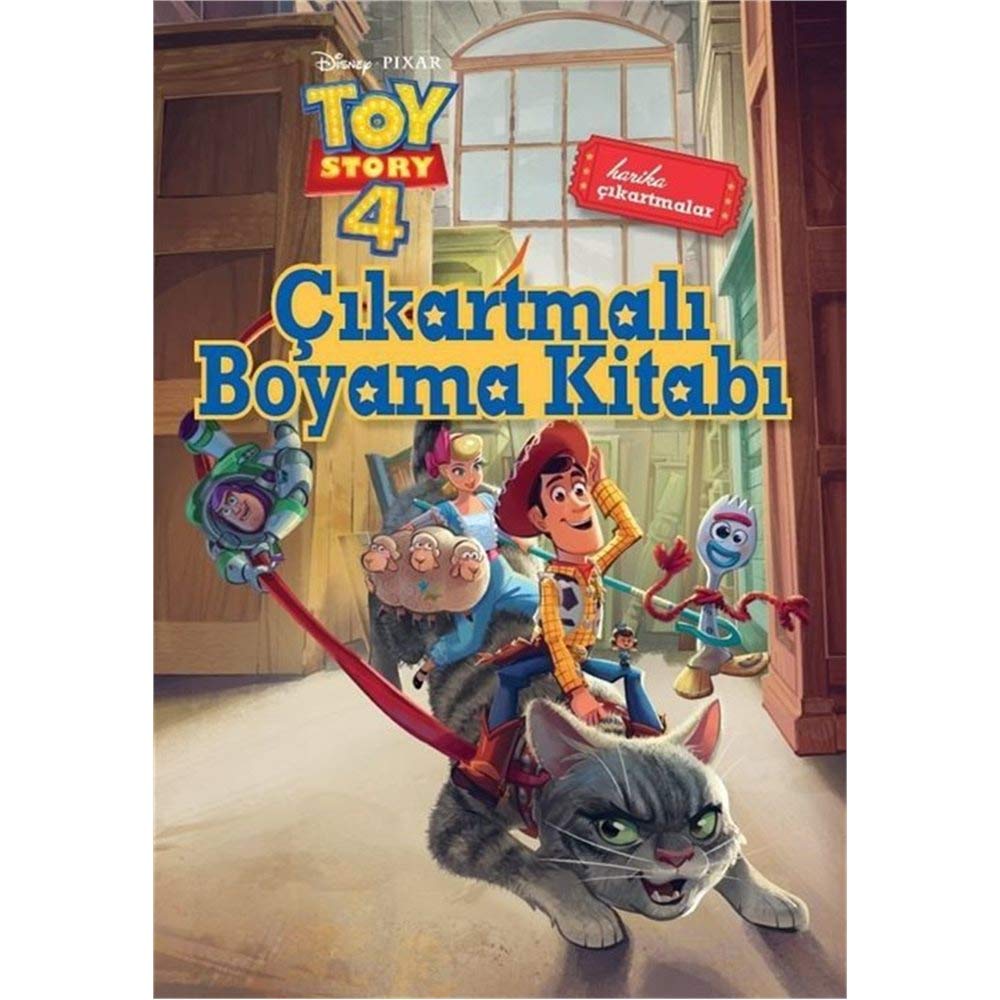 Dısney Toy Story 4 - Çıkartmalı Boyama Kitabı: Harika Çıkartmalar Contemporary literature