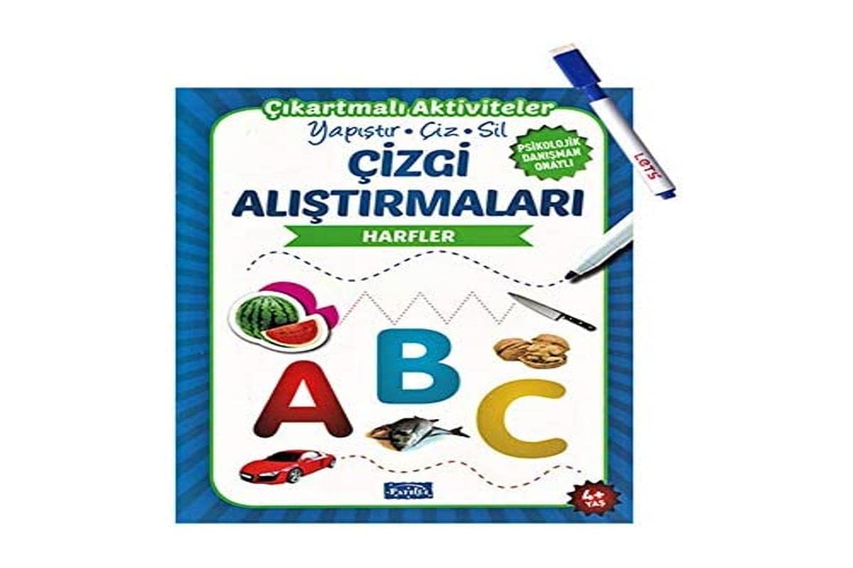 Cizgi Alistirmalari Harfler Books