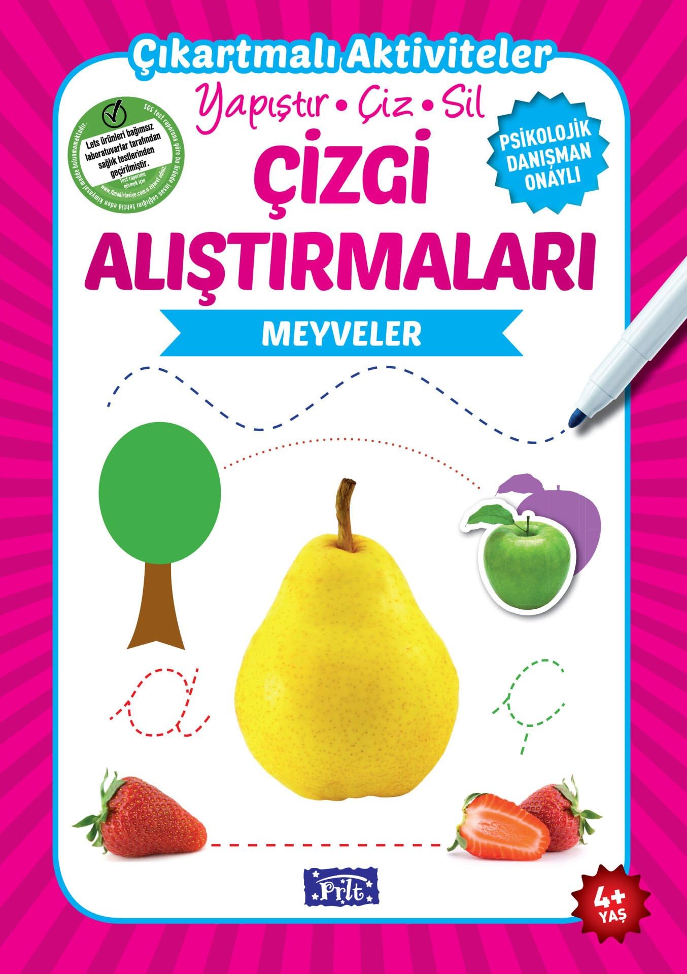 Cizgi Alistirmalari Meyveler Books