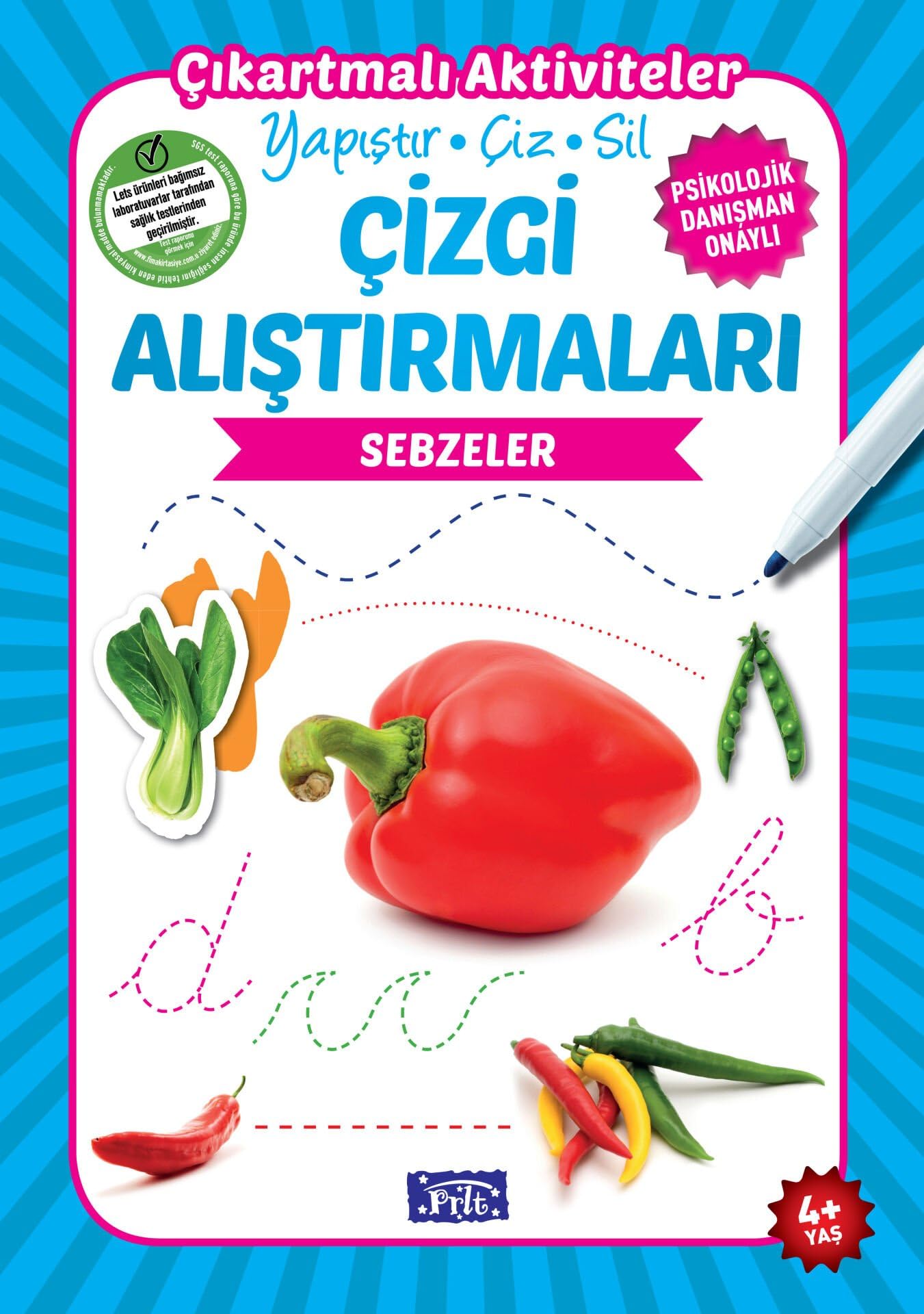 Cizgi Alistirmalari Sebzeler Books