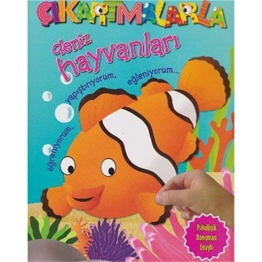Çıkartmalarla Deniz Hayvanları Books
