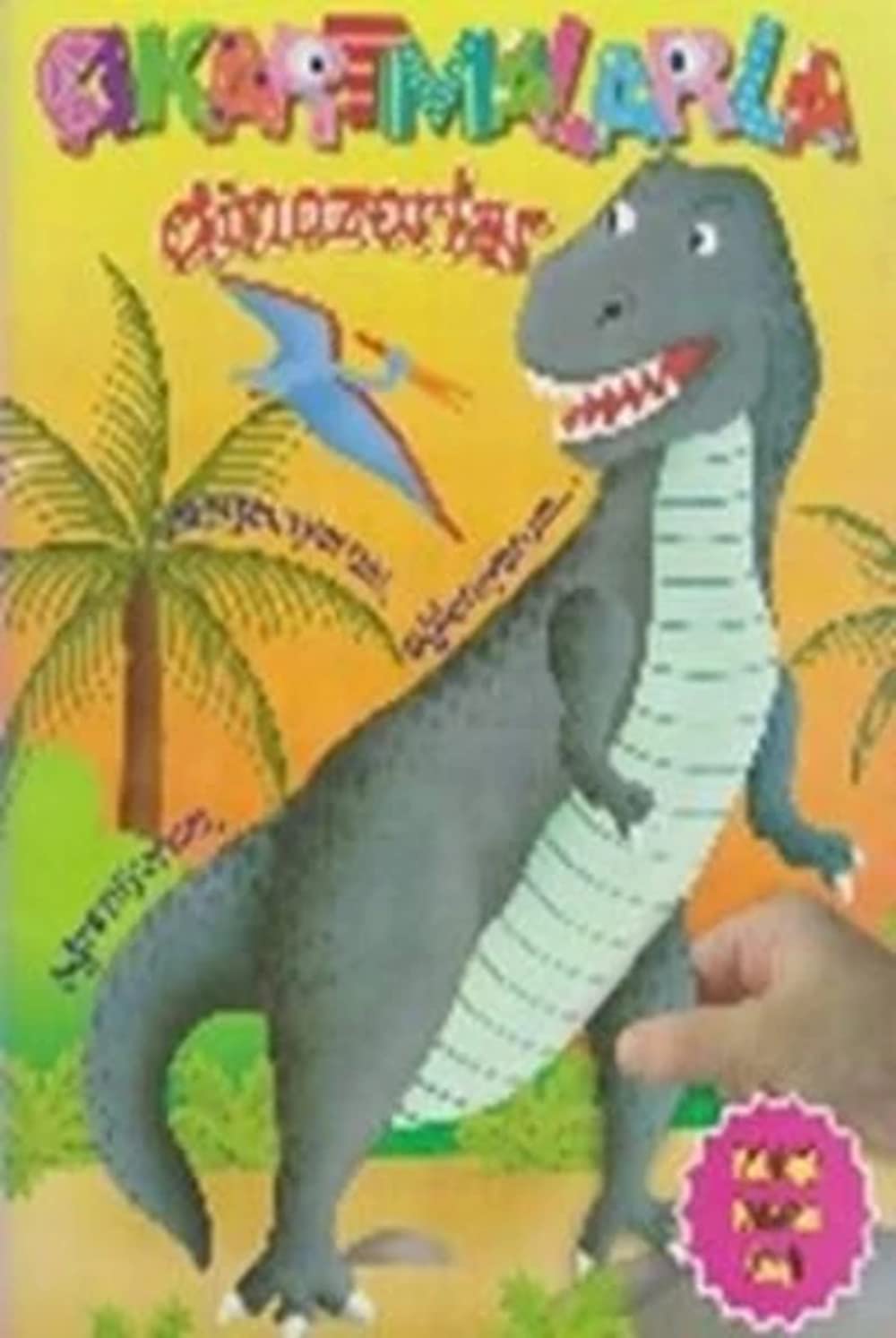 Çıkartmalarla Dinozorlar Books
