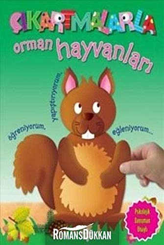 Çıkartmalarla Orman Hayvanları Books